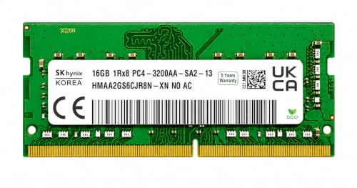 Image of 16GB DDR4 3200MHz OEM Laptop RAM Compatible with SK Hynix [Key Specs: PC4-25600 /3200AA | 260-Pin SO-DIMM | CL22 | 1Rx8 | 1.2V | Non-ECC] | 5 Years Seller Warranty