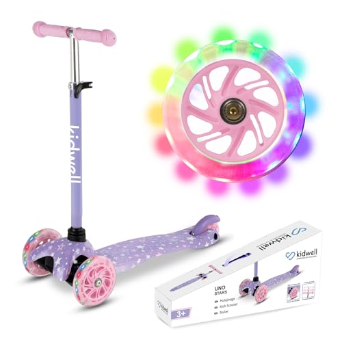 COIL Kinderroller, Tretroller, Dreirad-Balance-Roller, Roller Kinder UNO, für Kinder ab 3 Jahren, Scooter Kinder Dreirädriger, Tretroller mit LED leuchtenden Rädern Kinderscooter – Bild 4
