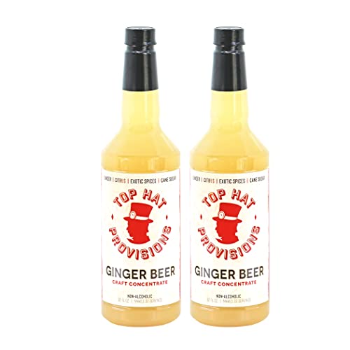 Top Hat Spicy Ginger Beer Syrup 2-pack