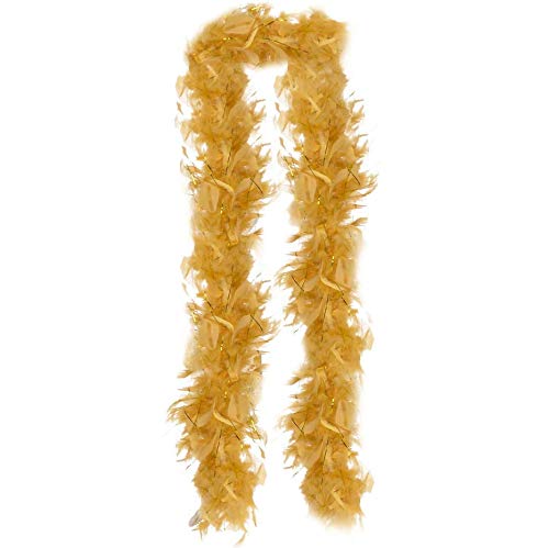 Amscan 0 Feather Boa, Gold
