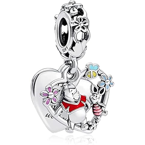 Winnie the Pooh & Piglet Double Dangle Charm Cover