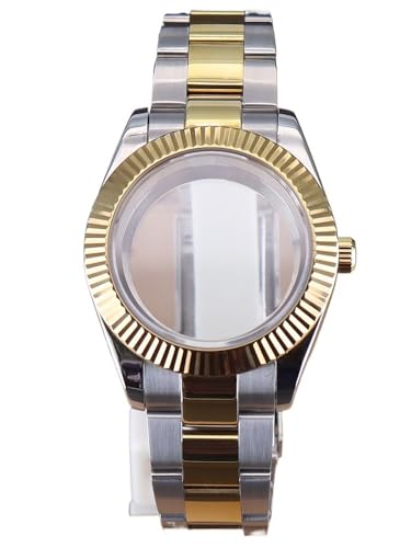 1�� 36mm 40mm �������v�P�[�X �X�g���b�v �f�C�g�W���X�g Nh35 Nh36 Nh38 4R36 �~���^ 8215 ���[�u�����g 28.5mm �_�C����(Glass cover 2,36mm NH35 NH36)