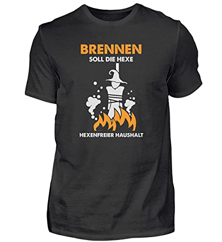 T-Shirt Homme Noir Large Sorcière - Exprimez Votre Singularité au Quotidien
