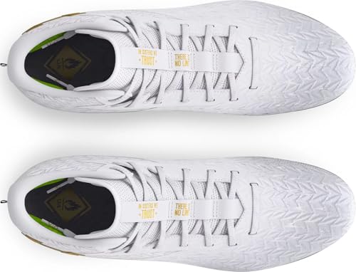 Under Armour - Womens Spotlight 4 Mc Football Cleats Shoes, Color White (100), Size: 11 B(M) US