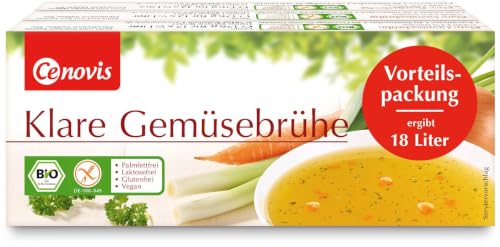 Cenovis Klare Gemüsebrühe bio 2 x 36 Stück