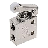Air Pneumatic 2 Position 3 Way Roller Lever Mechanical Valve TAC2-31P Switch