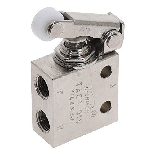 Air Pneumatic 2 Position 3 Way Roller Lever Mechanical Valve TAC2-31P Switch