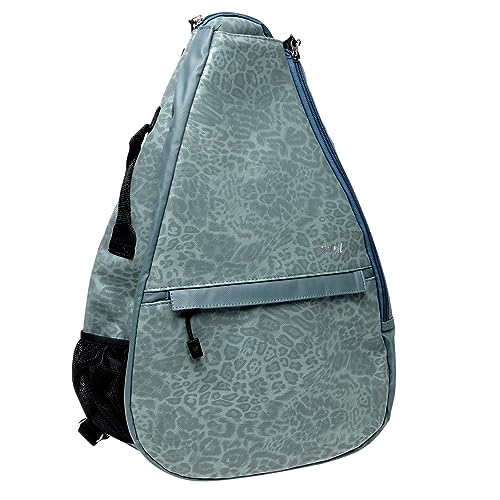 Sac à dos de tennis pour femme Glove It ergonomique avec rangement de raquettes et balles