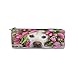 Produktbild Hund rosa Tulpe Blume Bleistift Fall Studenten Briefpapier Aufbewahrungstasche Stift Organizer Reißverschlusstasche für Mädchen Teenager Kinder