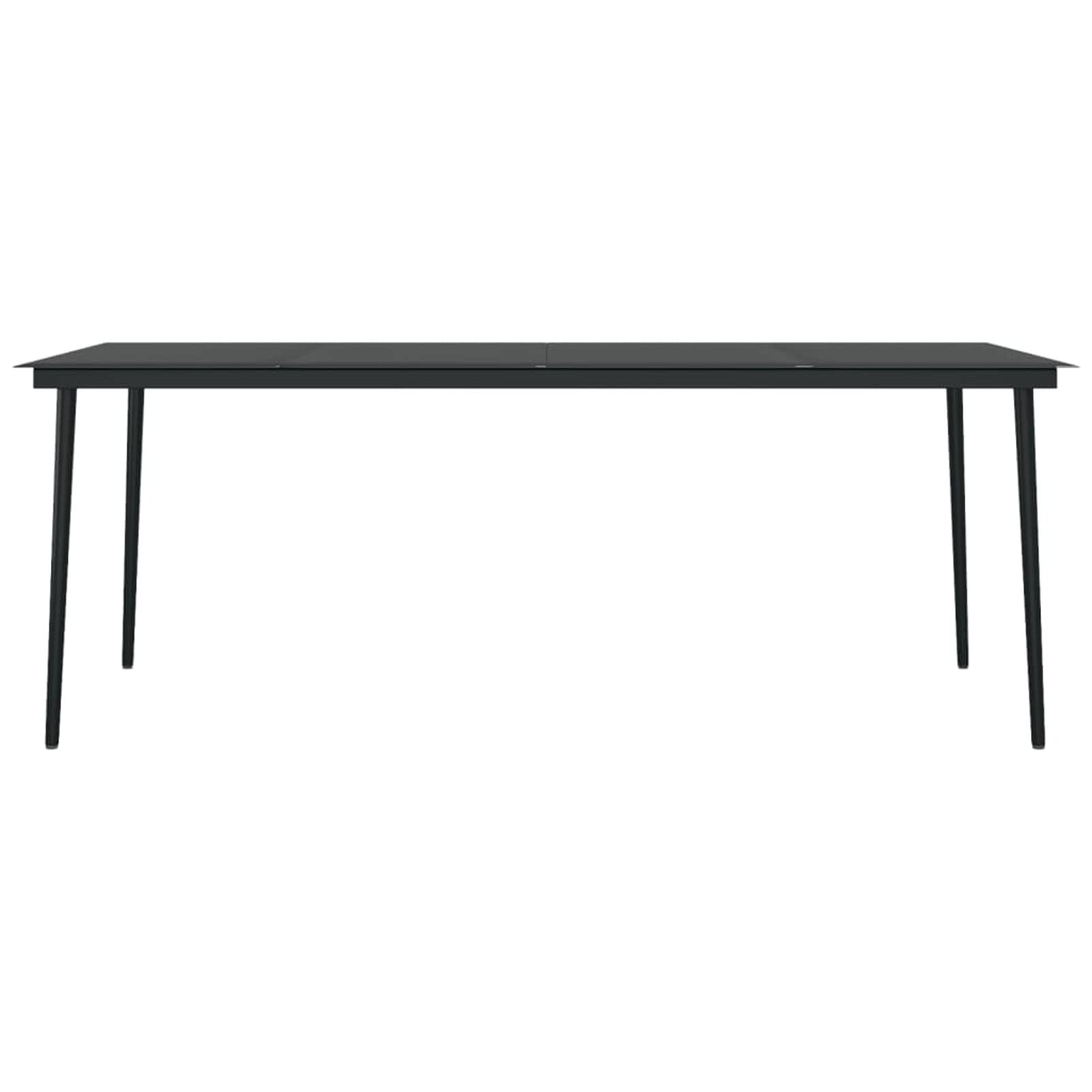3099376 Set da Pranzo da Giardino 9 pz con Cuscini Nero e Grigio Testata in Legno,Testata Letto Matrimoniale Muebles Dormitorio Spalliera Letto Testiere per Letto Matrimoniale