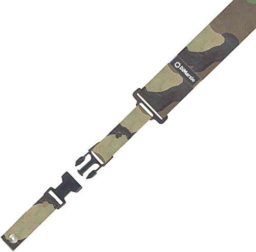 DiMarzio DD2200CM 2" Nylon ClipLock Guitar Strap Cordura w/Bonus RIS Pick (x1) 663334025295