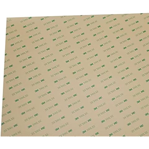 Pack of 10 Sheets Size 12" x 12", 3M 9474LE 300LSE Super-Strong Double-Sided Adhesive/Adhesive Transfer Tape, Ideal for attaching digitizers to Phones and Tablets. [9474-12x12-10pk-rev2] Cover