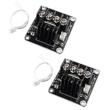 Jopto 2PCS Impresora 3d cama caliente módulo de potencia MOS tubo Cable de expansión Junta alta corriente carga memoria 25A