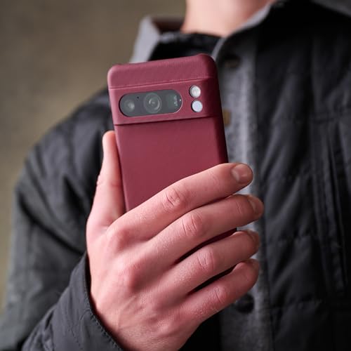 Latercase | Pixel 8 Case | Crimson | Durable Thin Phone Case | 0.6mm Aramid Fiber, Precision Lasercut, Full Camera Protection, Nonslip Matte Finish | Compatible with Pixel 8 by Latercase - Image 6