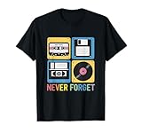 Never Forget 80s 1980s Disk Cassette Record