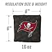 YouTheFan Officially-Licensed NFL Tampa Bay Buccaneers Set of 4 Cornhole Bags - All Weather Regulation 6” x 6” Size - 16oz Weight - Designed in USA