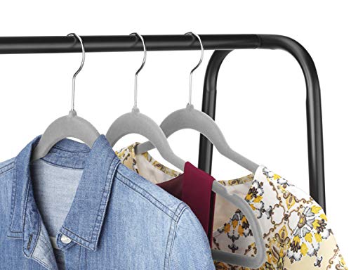 Whitmor Freestanding Wardrobe W/Fine Mesh Fabric Shelves For Portable Clothing Storage, Black #TOP2