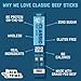 New Primal Meat Sticks Sampler, Grass-Fed Beef, All Natural Chicken and Turkey, Keto & Gluten Free Healthy Snacks for Adults, Sugar Free Low Carb High Protein Snack, Variety Pack, 10 Count
