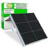 Filtro Campana Extractora Carbon Activo con Código Original 00360732 DHZ5186 LZ51851 Z5116X1 para Bosch para Balay para Siemens para Neff AA260112 para Gaggenau - ONIX TECH