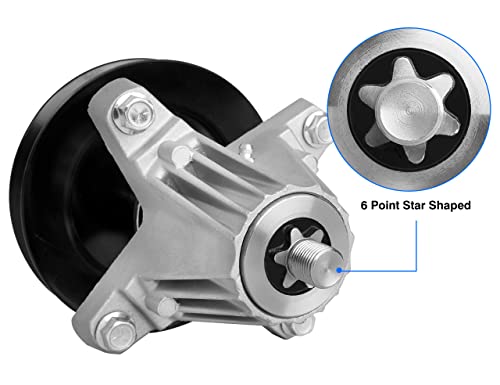 Spindle Assembly 6 Point Star Shaped