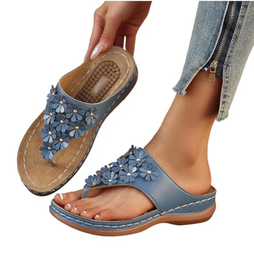 Sandales pour la plage ou piscine légères et plates style chic