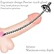 Elektrostimulation Set, Elektro Shock Dilator mit Metall Perlen Harnröhren Plug und Penisring Männer Masturbation Penis Plug Sex Toy Prostata Stimulieren Erotik SM Cockringe Sexspielzeug für Männer