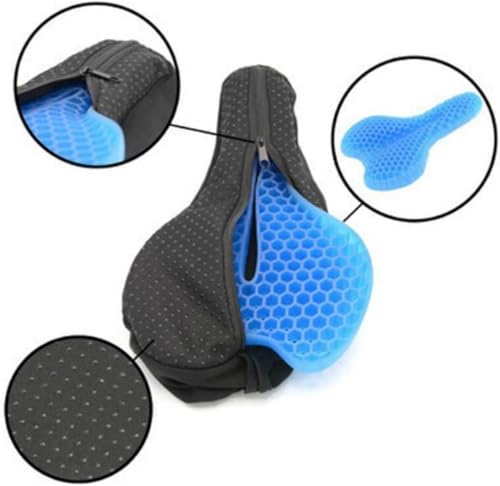 Capa para banco em Gel E Silicone Confortável para Bicicleta