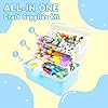 ZEIZHUBN Arts and Crafts Supplies for Kids Crafts Kit with Pipe Cleaners DIY Crafts for Kids Art School Supplies Materials All in Crafting Box Craft Supply Set Gifts for Kid Girls Boys Age 4-8, 8-12 #1