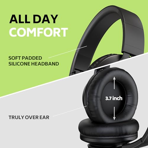 Image of AILIHEN Kids Classroom Headphones with Mic, Wired 12-Pack for K-12 School