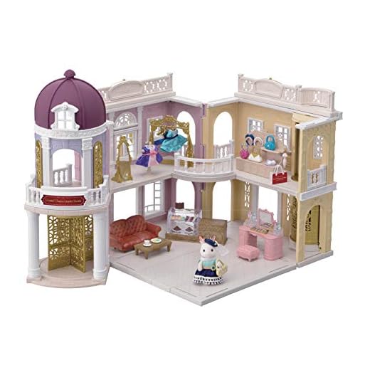Calico Critters Town Series Grand Department Store Gift Set, 3 - 8 years, Fashion Dollhouse Playset, Figure, Furniture and Accessories Included