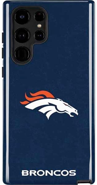 Skinit Impact Phone Case Compatible with Galaxy S24 Ultra - Officially Licensed NFL Denver Broncos - Distressed Design