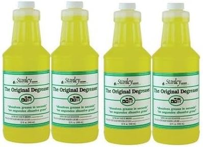 Original Degreaser - Removes Stubborn Grease & Grime - Powerful Multipurpose Cleaning Solution for Home & Commercial Use (4 Pack)