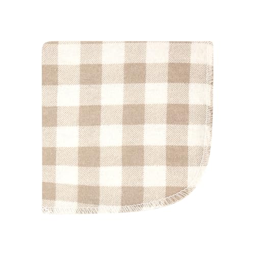 Image of Hudson Baby Unisex Baby Flannel Cotton Poly Washcloths, Boy Woodland Pals 10Pk, One Size