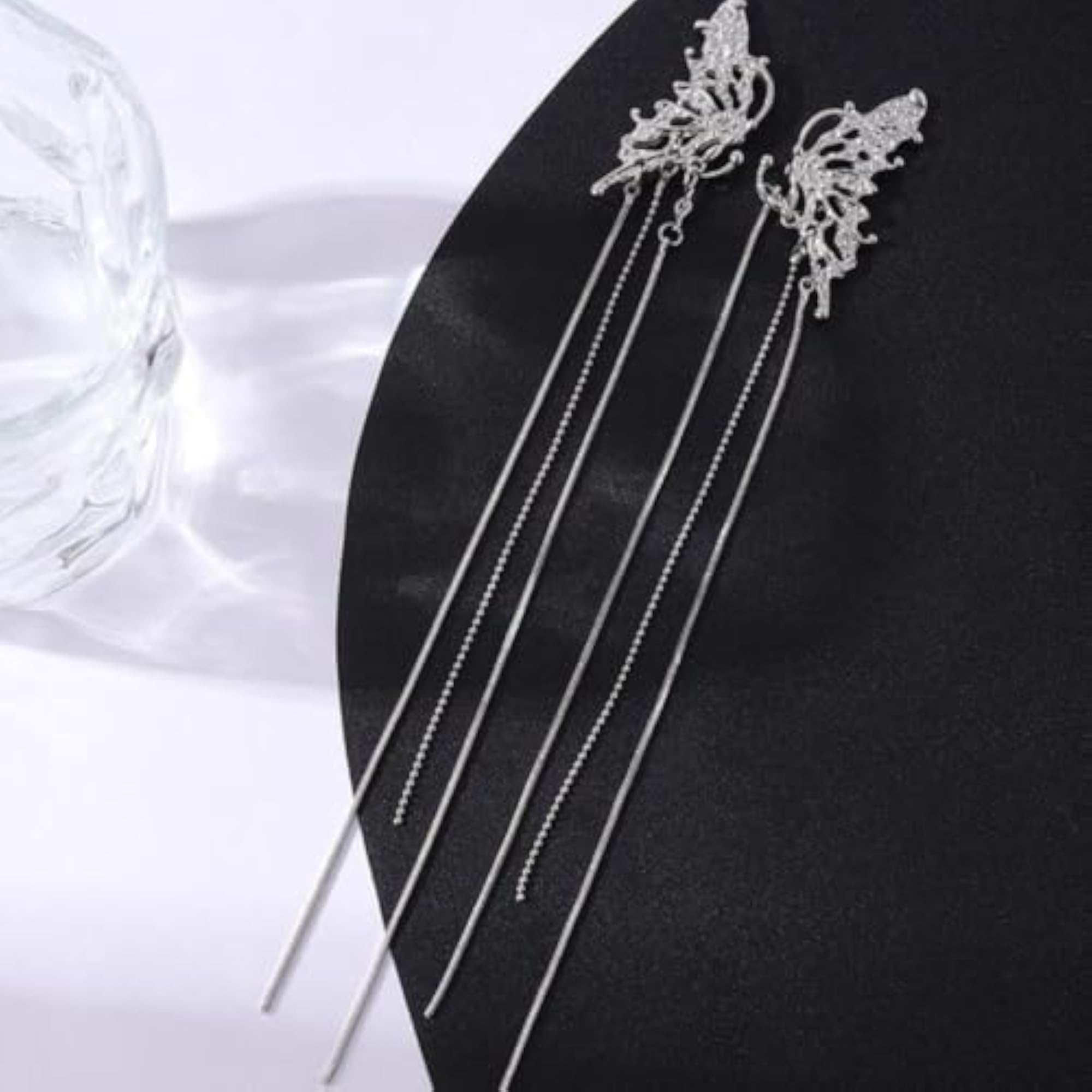 Fashion Dangling Chain Ear Cuffs for Women and Girls