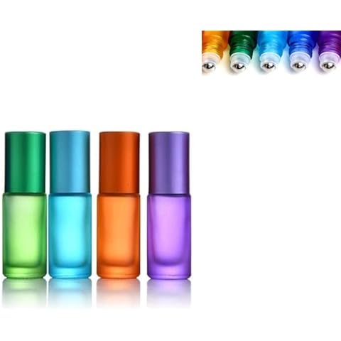 GNAUMORE Roll on Oli Essenziali Boccette Vetro 5ml 4pz Cover