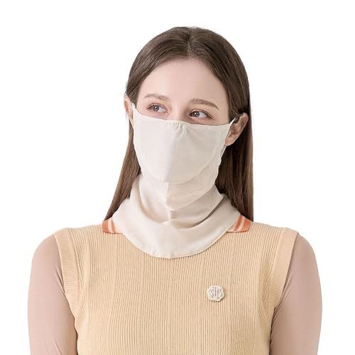 Mascarilla de Cuello con Protección UV para Hombres y Mujeres, Balaclava Abierta para Verano, Ideal para Golf, Ciclismo, Correr y Senderismo miniatura 1