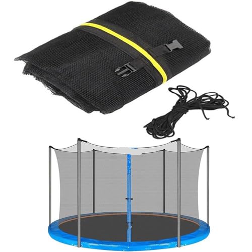 Filet de rechange indéchirable pour trampoline avec visibilité parfaite