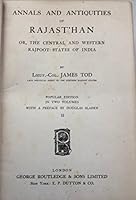 Annals and Antiquities of Rajast'Han Vol 1 & 2 B0725G4QDV Book Cover