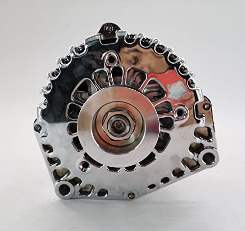 Gm Ls Truck Ad244 220 Amp Chrome Alternator Belt 4 Pin Connector #TOP5