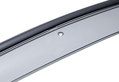 WellVisors Window Visors Wind Deflectors Compatible with Dodge 2009-2020 Journey with Black Trim Rain Guards 3-847DG001