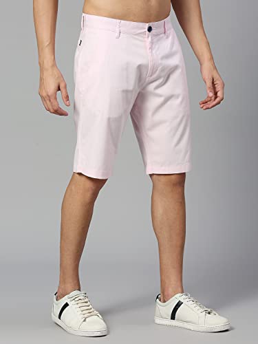 Image of Thomas Scott Men's | 100% Cotton | Solid | Above Knee | Button Closure | Chino | Casual Shorts for Men