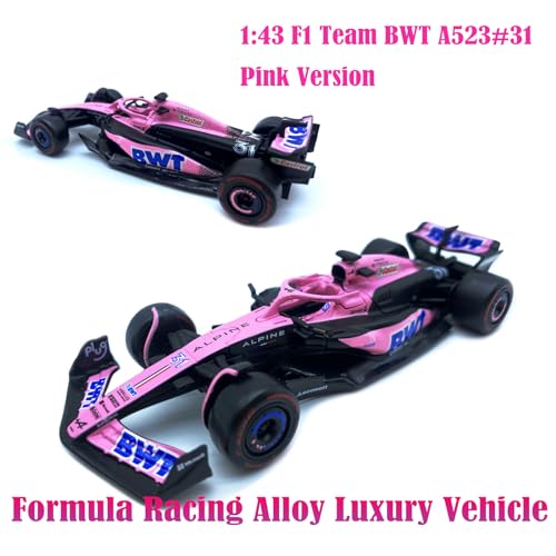 Modelo de Auto de F1 A523 Pink Version 1:43 miniatura 2