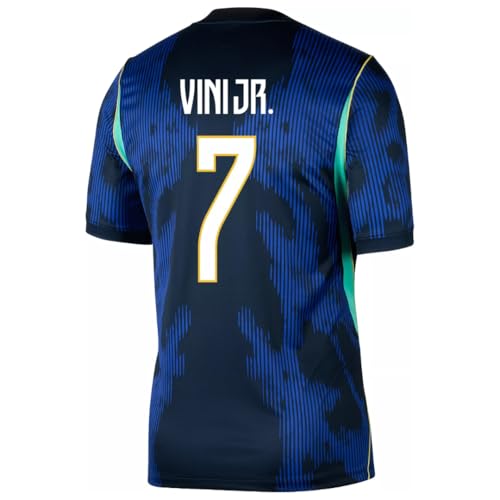 Brazil 2026 Men’s Soccer Jersey Fan Version #7, Away, Large