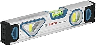 Bosch Professional 25 cm spirit level with magnet system (all-round readability, aluminium housing, robust end caps)  Amazon exclusive