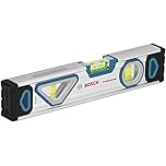 Bosch Professional niveau à bulle de 25 cm aimanté (lisible dans toutes les positions, corps en aluminium, embouts robustes) - Set Amazon Exclusive