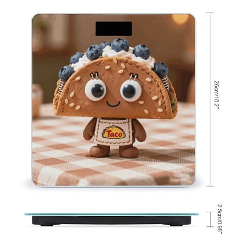 Cute Taco Báscula Digital Precisa hasta 180 kg miniatura 2