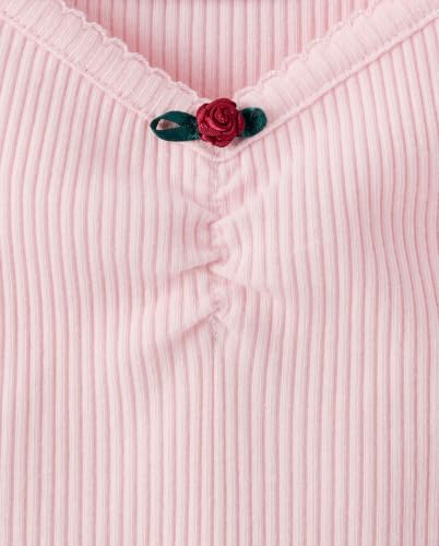 Image of The Children's Place Girls' Basic Short Sleeve Knit Shirts