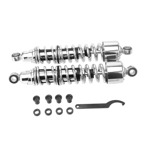Amortisseur de suspension chromé 2x380mm haute finition pour Sportster XLH 1986-2003