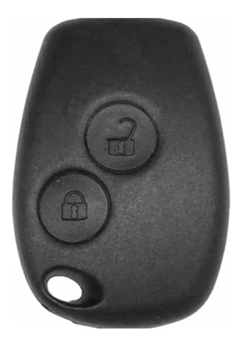 Capa Chave Frontal Tc Botão Renault Sandero Logan Novo Clio Duster