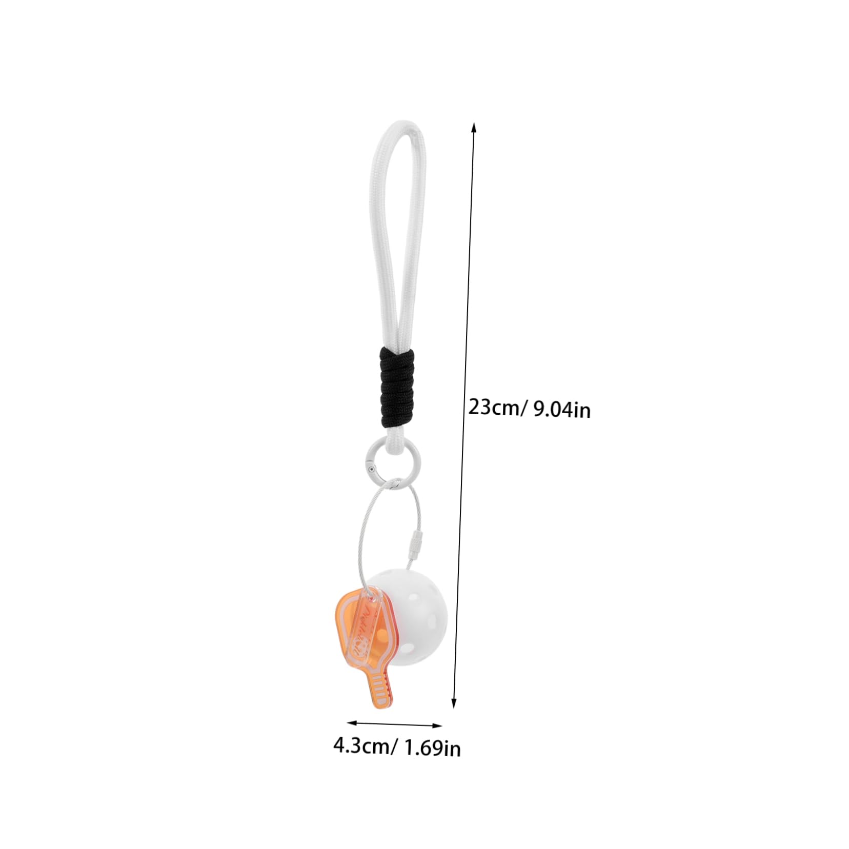 BRIGHTFUFU Party Favor Keychain Sturdy Plastic Sports Ball Keyring for Adults Boys and Girls Sports Lovers